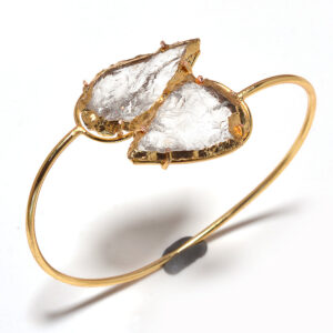 CLEAR QUARTZ ARROWHEAD CUFF