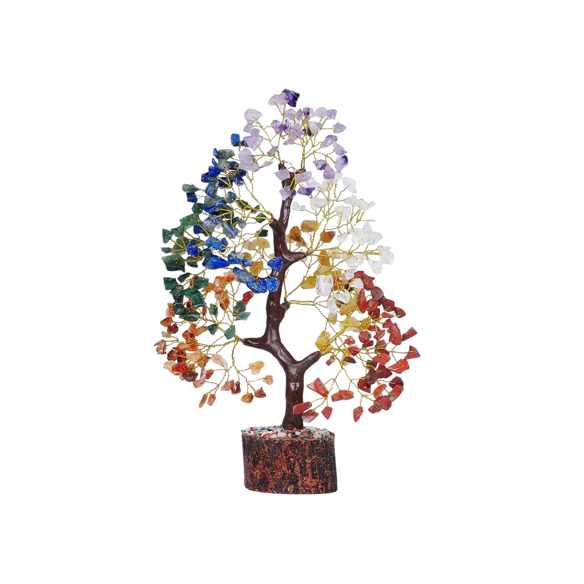 7 Chakra 300 Beads Gemstone Tree