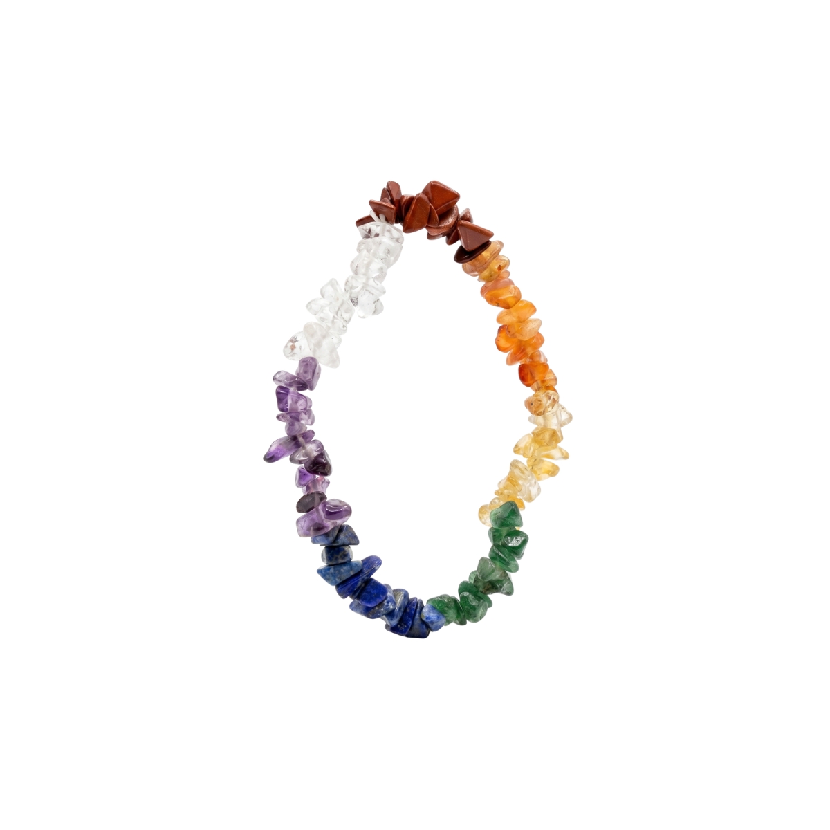 7 Chakra Chips Bracelet