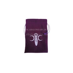 Crystals and Tarot Velvet Pouch