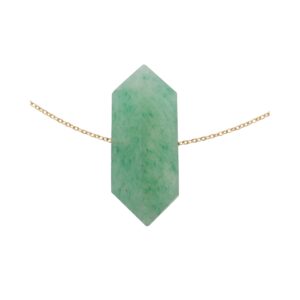 Green Aventurine Side Drilled DP