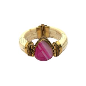Horn With Crystal Bangle