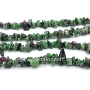 ruby-zeosite-uncut-gemstone-chips-string